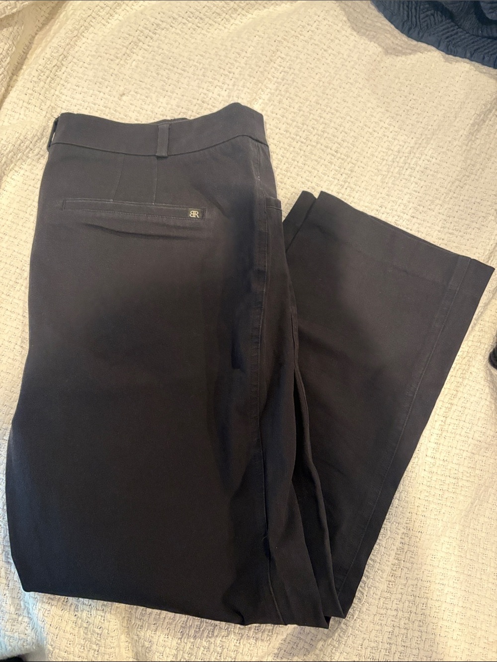 Banana Republic Black Cropped Ankle Dress Pants